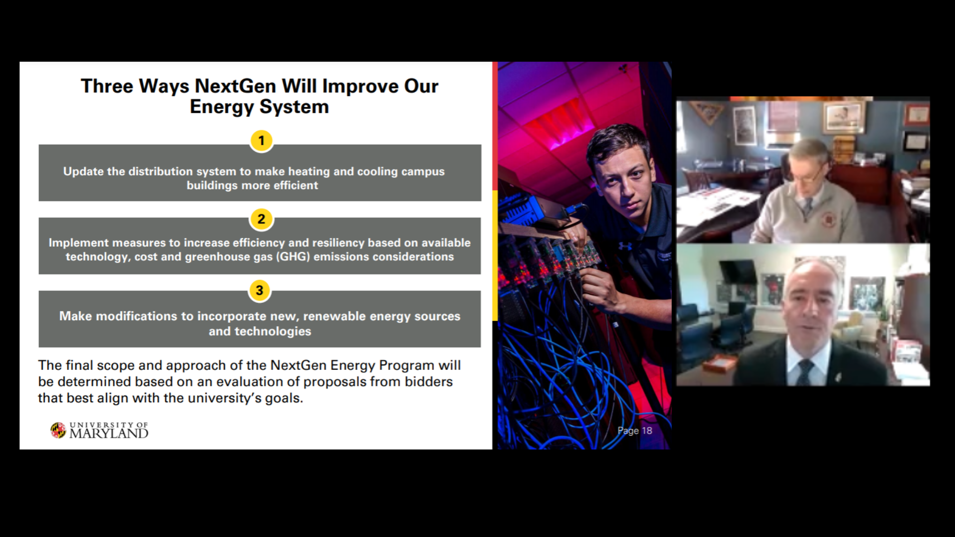 May 6, 2021 NextGen Energy Program Webinar
